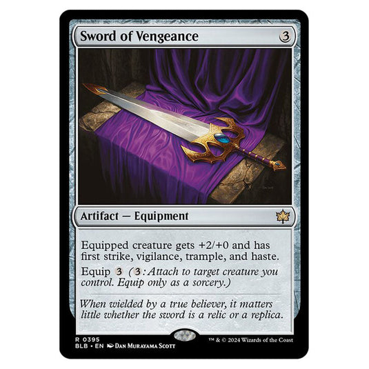 Magic The Gathering - Bloomburrow - Sword of Vengeance - 0395