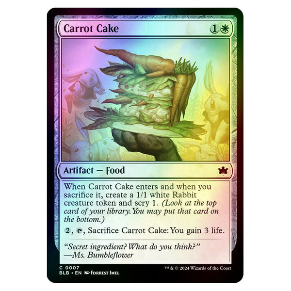 Magic The Gathering - Bloomburrow - Carrot Cake
