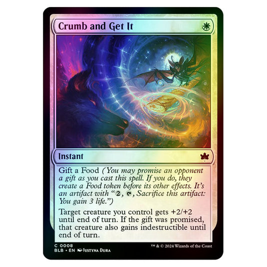 Magic The Gathering - Bloomburrow - Crumb and Get It - 0008 (Foil)