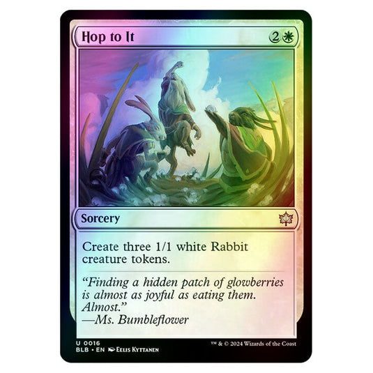 Magic The Gathering - Bloomburrow - Hop to It - 0016 (Foil)