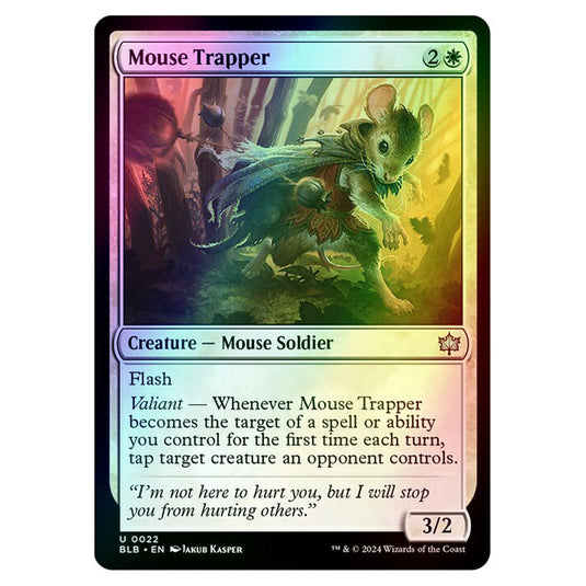 Magic The Gathering - Bloomburrow - Mouse Trapper - 0022 (Foil)