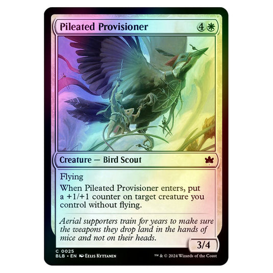 Magic The Gathering - Bloomburrow - Pileated Provisioner - 0025 (Foil)