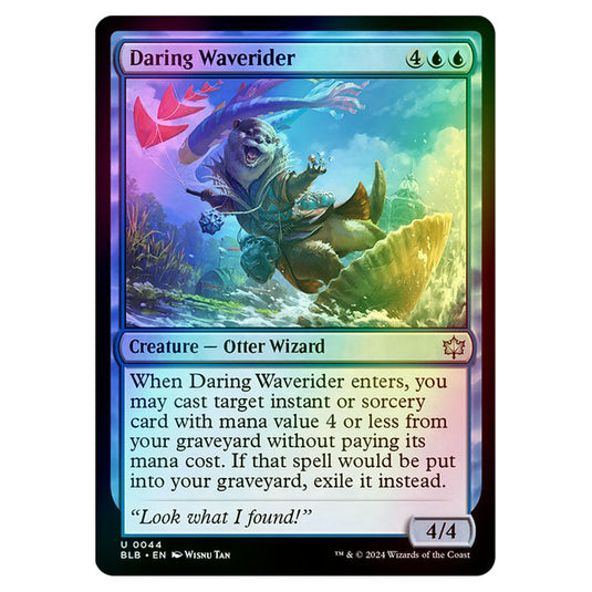 Magic The Gathering - Bloomburrow - Daring Waverider - 0044 (Foil)