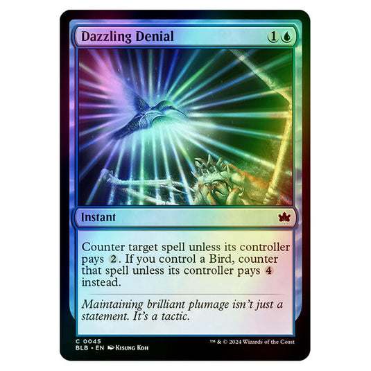 Magic The Gathering - Bloomburrow - Dazzling Denial - 0045 (Foil)