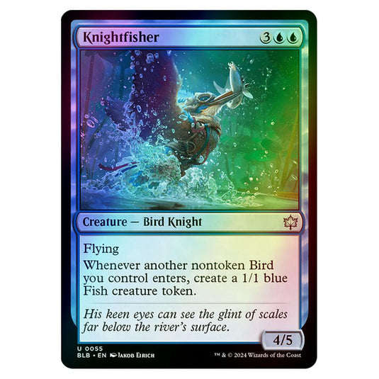 Magic The Gathering - Bloomburrow - Knightfisher - 0055 (Foil)