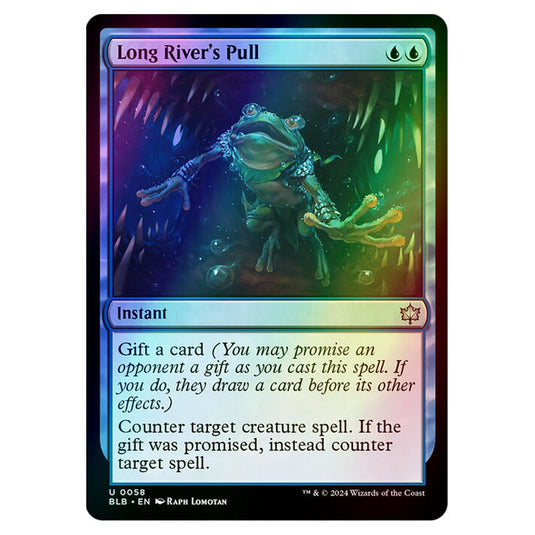 Magic The Gathering - Bloomburrow - Long River's Pull - 0058 (Foil)