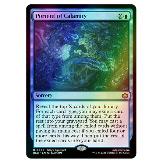 Magic The Gathering - Bloomburrow - Portent of Calamity - 0066 (Foil)