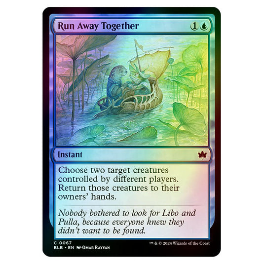 Magic The Gathering - Bloomburrow - Run Away Together - 0067 (Foil)