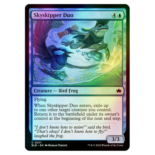 Magic The Gathering - Bloomburrow - Skyskipper Duo - 0071 (Foil)