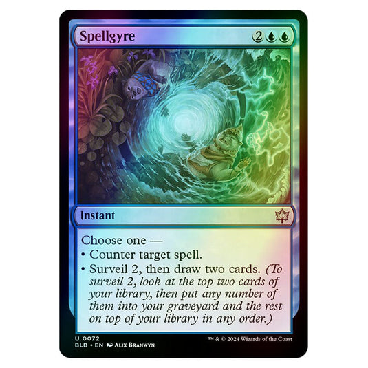 Magic The Gathering - Bloomburrow - Spellgyre - 0072 (Foil)