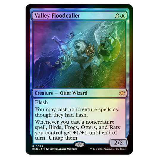 Magic The Gathering - Bloomburrow - Valley Floodcaller - 0079 (Foil)