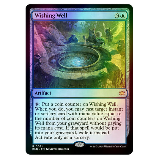 Magic The Gathering - Bloomburrow - Wishing Well - 0081 (Foil)