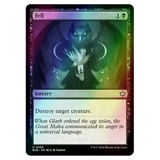 Magic The Gathering - Bloomburrow - Fell - 0095 (Foil)