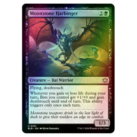 Magic The Gathering - Bloomburrow - Moonstone Harbinger - 0101 (Foil)