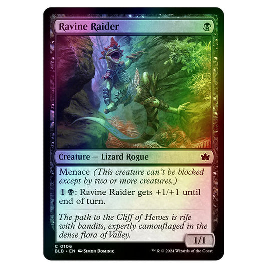 Magic The Gathering - Bloomburrow - Ravine Raider - 0106 (Foil)