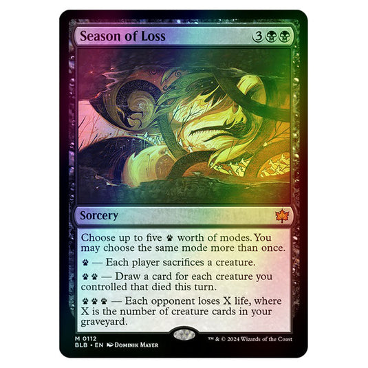 Magic The Gathering - Bloomburrow - Season of Loss - 0112 (Foil)