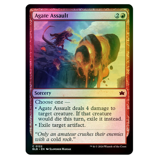 Magic The Gathering - Bloomburrow - Agate Assault - 0122 (Foil)