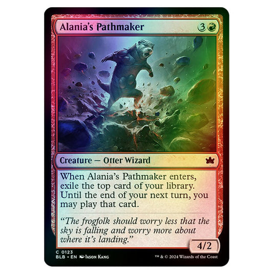 Magic The Gathering - Bloomburrow - Alania's Pathmaker - 0123 (Foil)