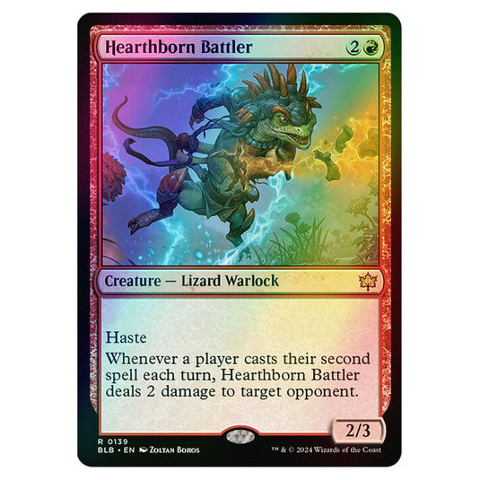 Magic The Gathering - Bloomburrow - Hearthborn Battler - 0139 (Foil)