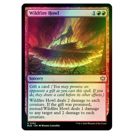 Magic The Gathering - Bloomburrow - Wildfire Howl - 0162 (Foil)