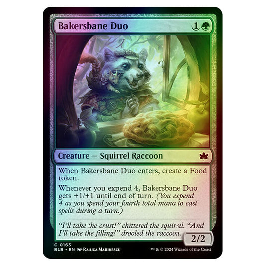 Magic The Gathering - Bloomburrow - Bakersbane Duo - 0163 (Foil)