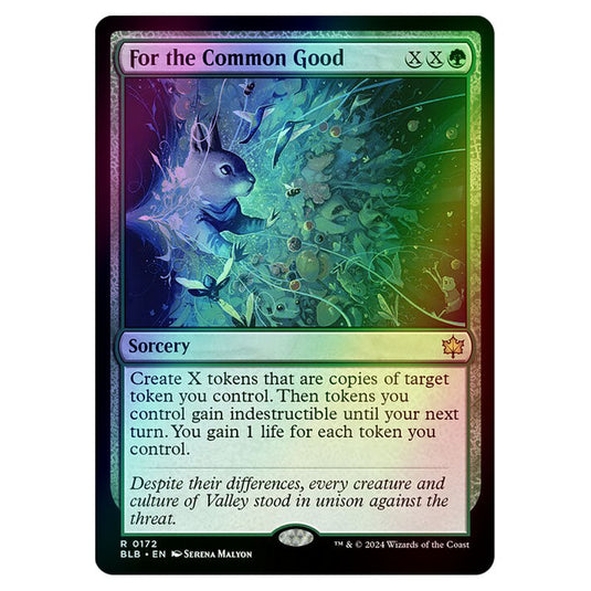 Magic The Gathering - Bloomburrow - For the Common Good - 0172 (Foil)