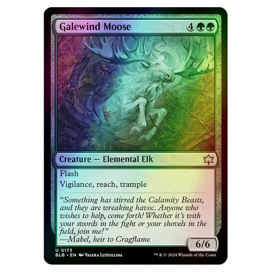 Magic The Gathering - Bloomburrow - Galewind Moose - 0173 (Foil)