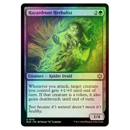 Magic The Gathering - Bloomburrow - Hazardroot Herbalist - 0174 (Foil)