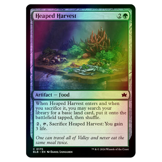 Magic The Gathering - Bloomburrow - Heaped Harvest - 0175 (Foil)