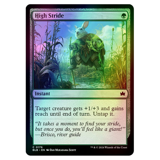 Magic The Gathering - Bloomburrow - High Stride - 0176 (Foil)