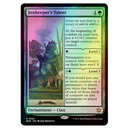 Magic The Gathering - Bloomburrow - Innkeeper's Talent - 0180 (Foil)