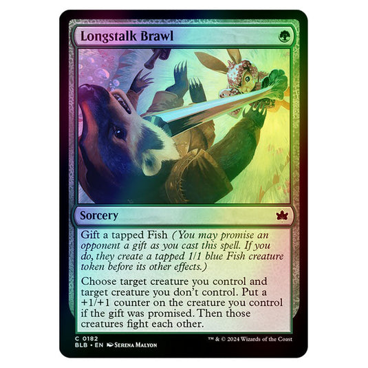 Magic The Gathering - Bloomburrow - Longstalk Brawl - 0182 (Foil)