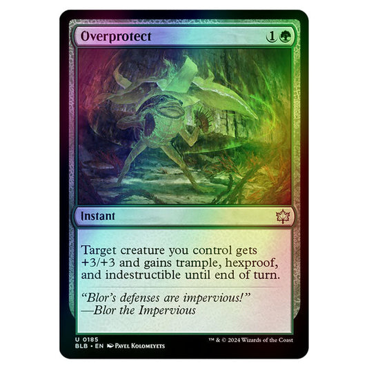 Magic The Gathering - Bloomburrow - Overprotect - 0185 (Foil)