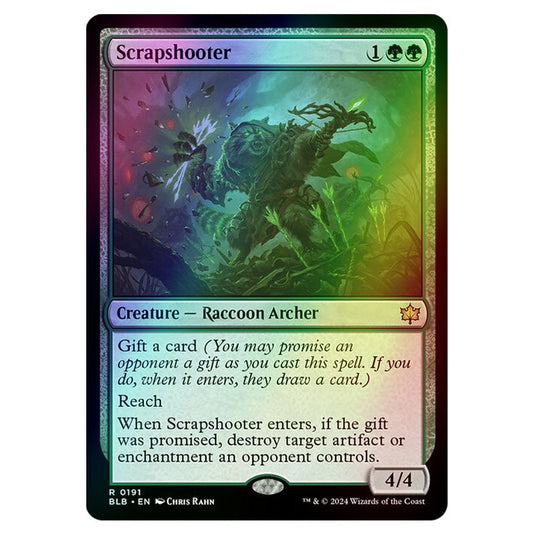 Magic The Gathering - Bloomburrow - Scrapshooter - 0191 (Foil)