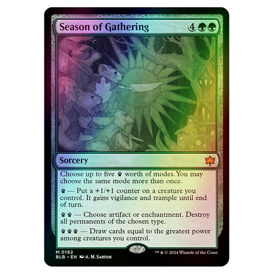 Magic The Gathering - Bloomburrow - Season of Gathering - 0192 (Foil)