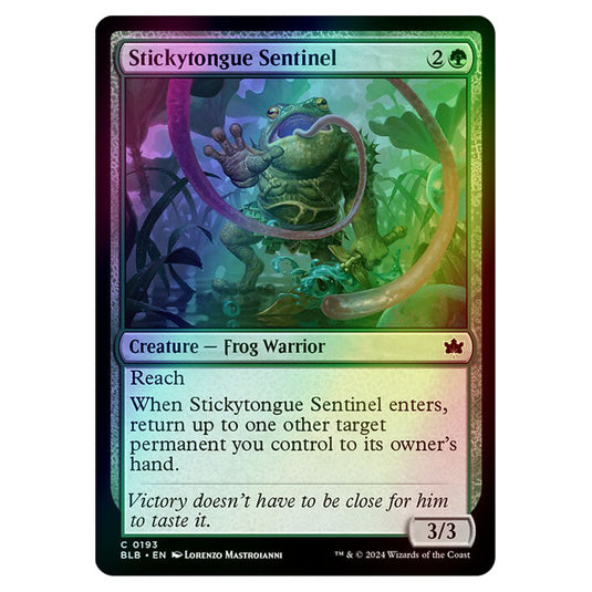 Magic The Gathering - Bloomburrow - Stickytongue Sentinel - 0193 (Foil)