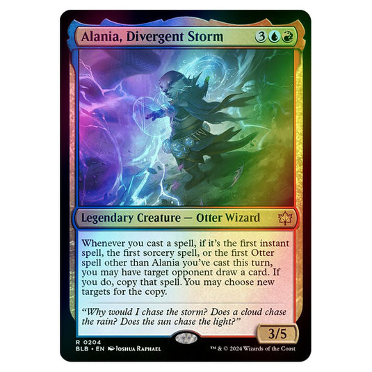 Magic The Gathering - Bloomburrow - Alania, Divergent Storm - 0204 (Foil)