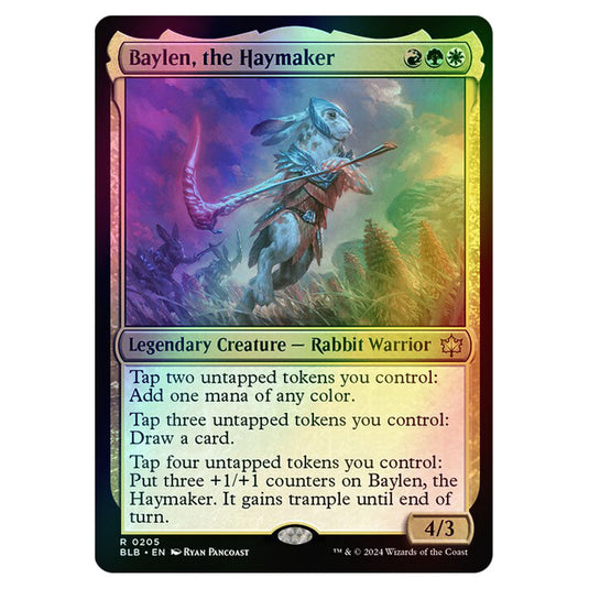 Magic The Gathering - Bloomburrow - Baylen, the Haymaker - 0205 (Foil)