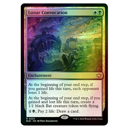 Magic The Gathering - Bloomburrow - Lunar Convocation - 0223 (Foil)