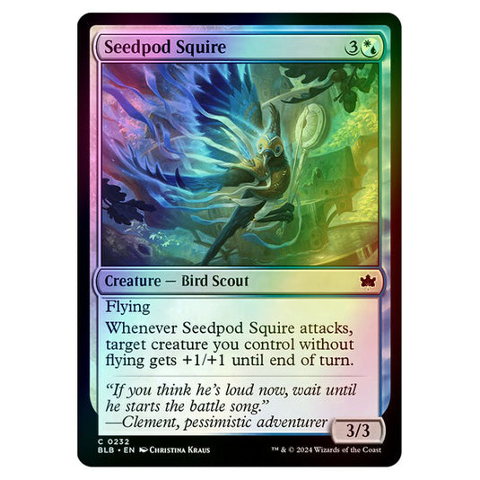 Magic The Gathering - Bloomburrow - Seedpod Squire - 0232 (Foil)