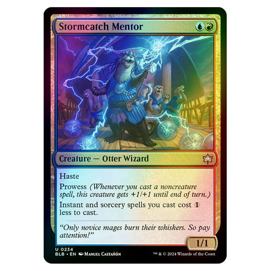 Magic The Gathering - Bloomburrow - Stormcatch Mentor - 0234 (Foil)