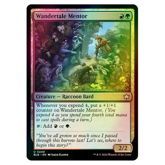 Magic The Gathering - Bloomburrow - Wandertale Mentor - 0240 (Foil)