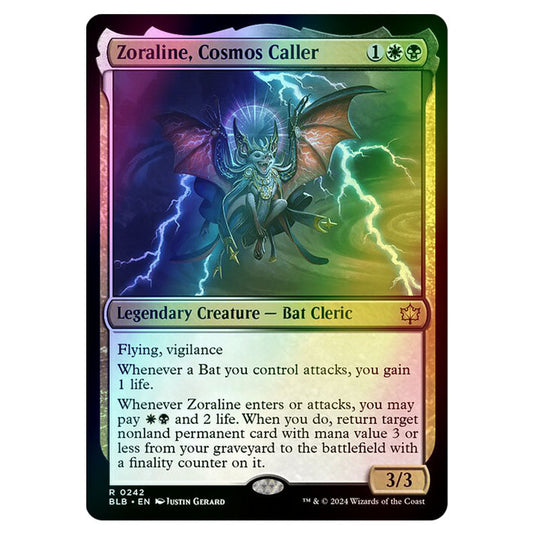 Magic The Gathering - Bloomburrow - Zoraline, Cosmos Caller - 0242 (Foil)