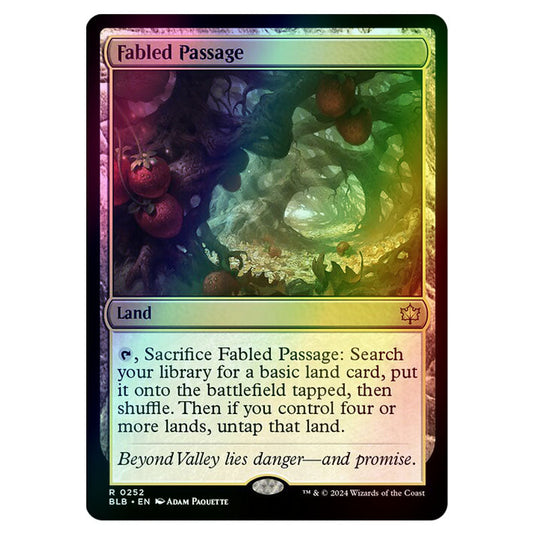 Magic The Gathering - Bloomburrow - Fabled Passage - 0252 (Foil)