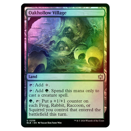 Magic The Gathering - Bloomburrow - Oakhollow Village - 0258 (Foil)