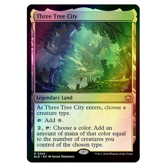 Magic The Gathering - Bloomburrow - Three Tree City - 0260 (Foil)