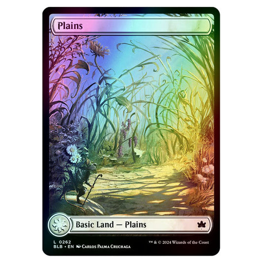 Magic The Gathering - Bloomburrow - Plains - 0262 (Foil)