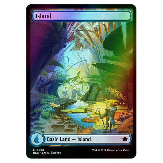 Magic The Gathering - Bloomburrow - Island - 0268 (Foil)