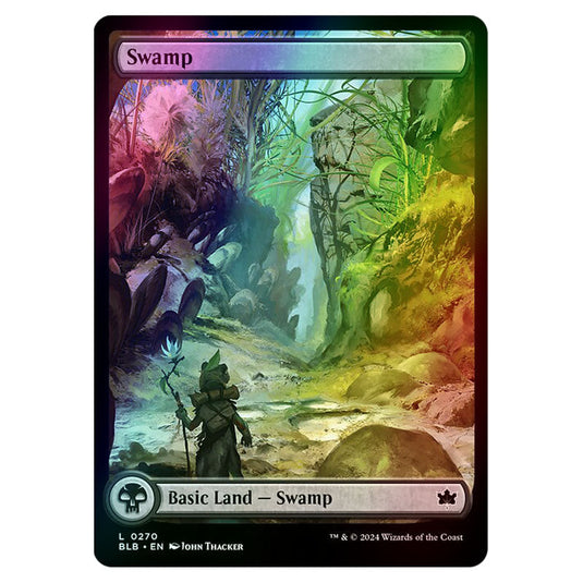 Magic The Gathering - Bloomburrow - Swamp - 0270 (Foil)