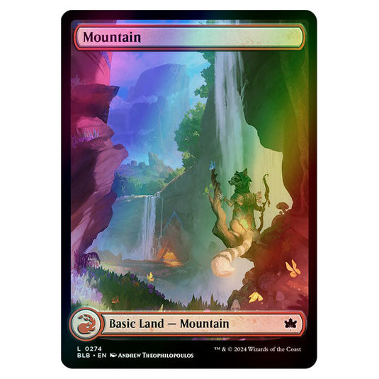 Magic The Gathering - Bloomburrow - Mountain - 0274 (Foil)